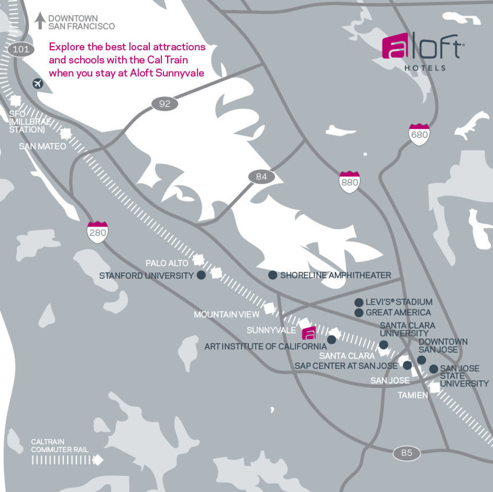 Aloft Sunnyvale Hotel Ngoại thất bức ảnh